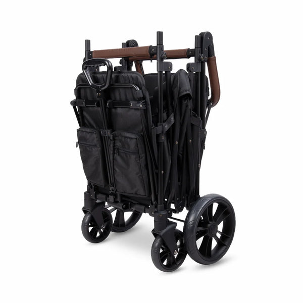 WonderFold X2R Push & Pull Double Stroller Wagon – Sapphire Navy – 2 Seater