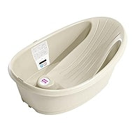 OKBaby Bella Baby Bath Tub in Beige – Ergonomic Baby Bath | 0–12 Months