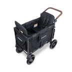 WonderFold W2 Luxe Pro Double Stroller Wagon – Black - 2 Seater