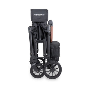 WonderFold W2 Luxe Pro Double Stroller Wagon – Black - 2 Seater