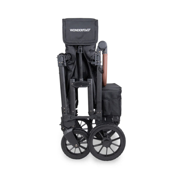 WonderFold W2 Luxe Pro Double Stroller Wagon – Black - 2 Seater