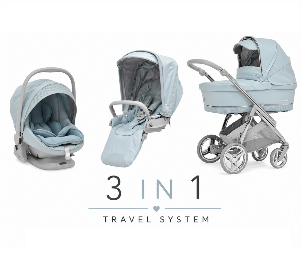 Bebecar Mini Pop 3 in 1 Travel System - Celestine