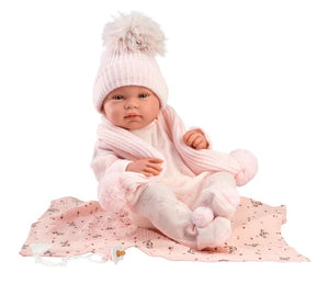 Reborn Baby Girl Doll Bambi - 43cm