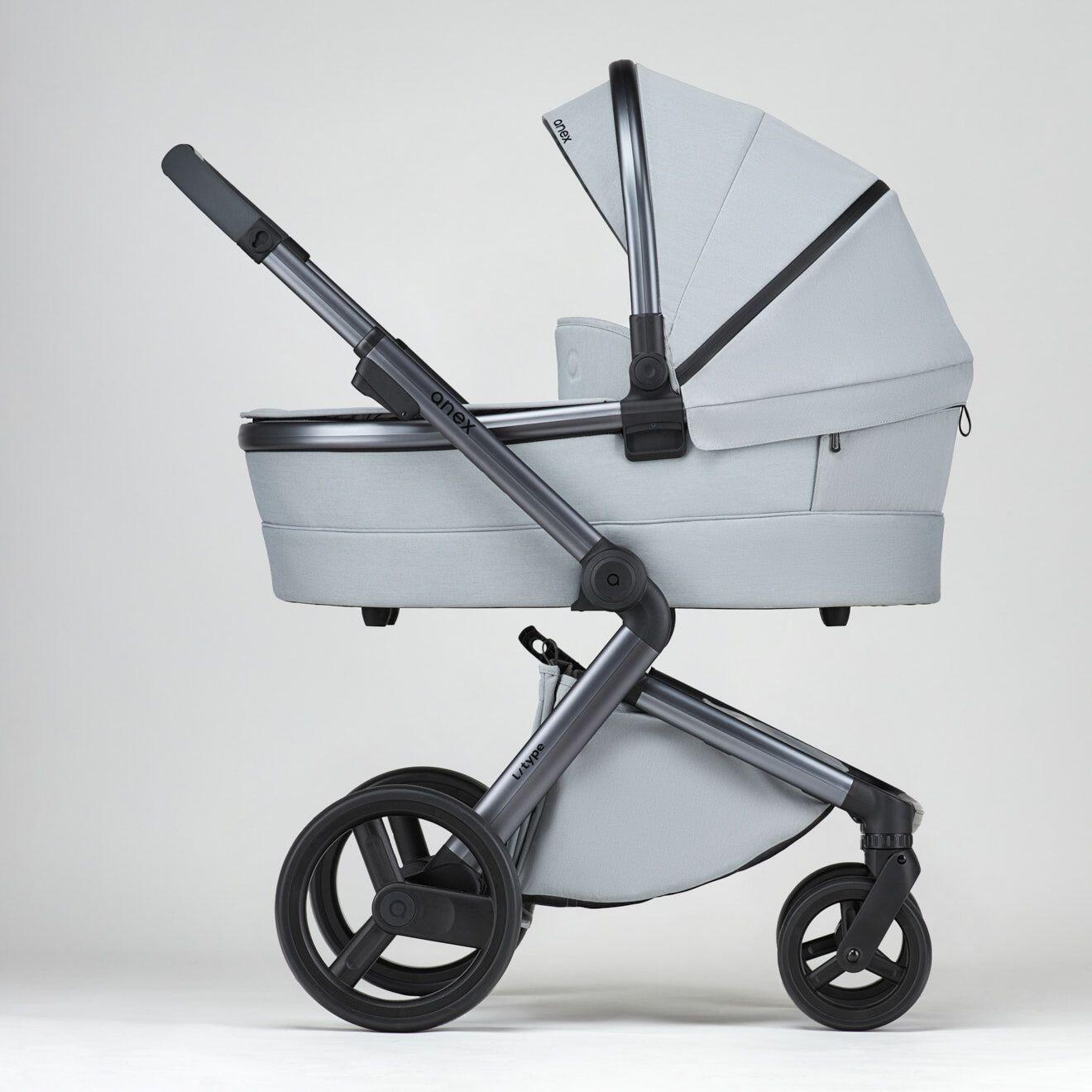 Anex Baby I Type Pram and Pushchair - Frost-0