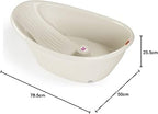 OKBaby Bella Baby Bath Tub in Beige – Ergonomic Baby Bath | 0–12 Months