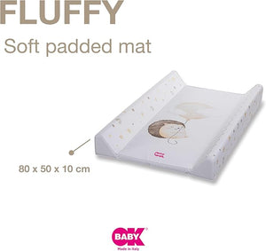 OKBaby Fluffy Changing Mat – Soft Waterproof Baby Changing Mat 80 x 50cm