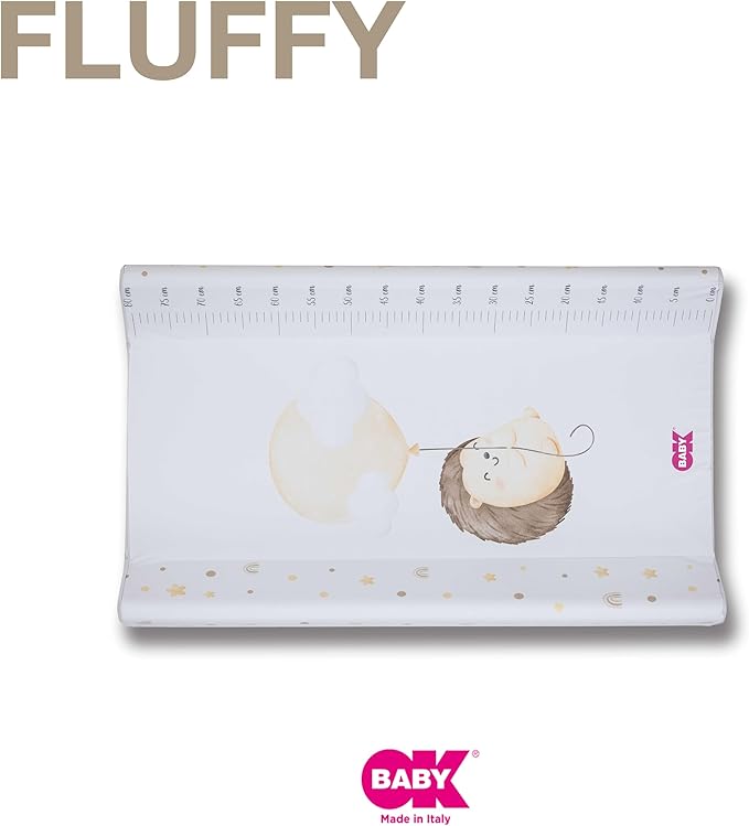 OKBaby Fluffy Changing Mat – Soft Waterproof Baby Changing Mat 80 x 50cm