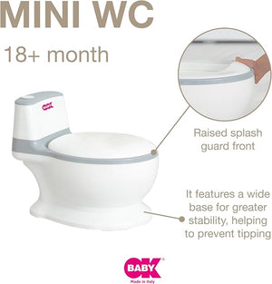 OKBaby Mini WC Toddler Potty with Flush Sound