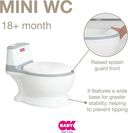 OKBaby Mini WC Toddler Potty with Flush Sound