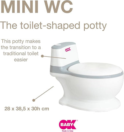 OKBaby Mini WC Toddler Potty with Flush Sound