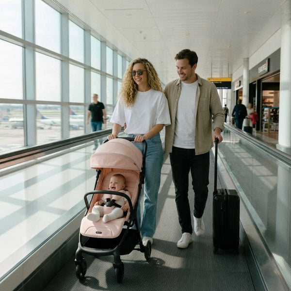 My Babiie MBX2 Compact Stroller –Blush Pink