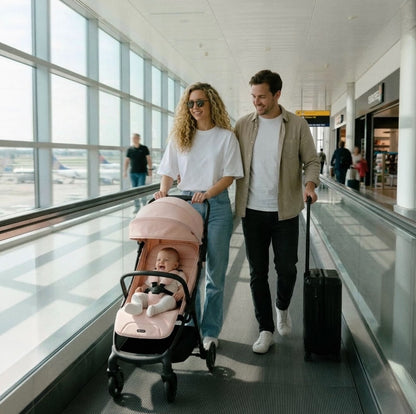 My Babiie MBX2 Compact Stroller –Blush Pink