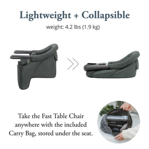 Inglesina Fast Highchair - Charcoal Grey