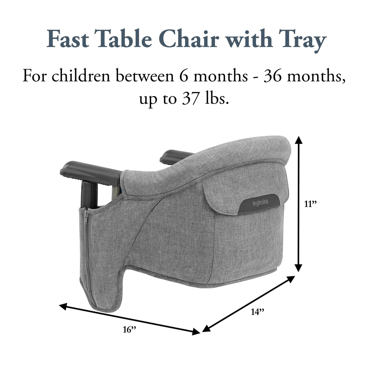 Inglesina Fast Highchair - Stone Grey