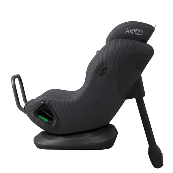 Axkid Minikid Core Car Seat - Atric Mist Grey | Swedish Plus Tested ERF Seat 40–125cm