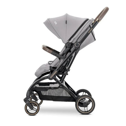 Lorelli Makaya 360 Rotation Stroller – Grey | Lightweight Reversible Pushchair from Birth to 22kg