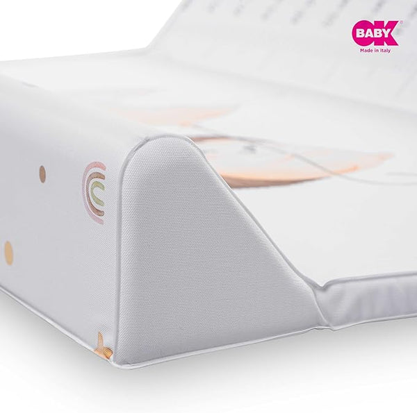 OKBaby Fluffy Changing Mat – Soft Waterproof Baby Changing Mat 80 x 50cm