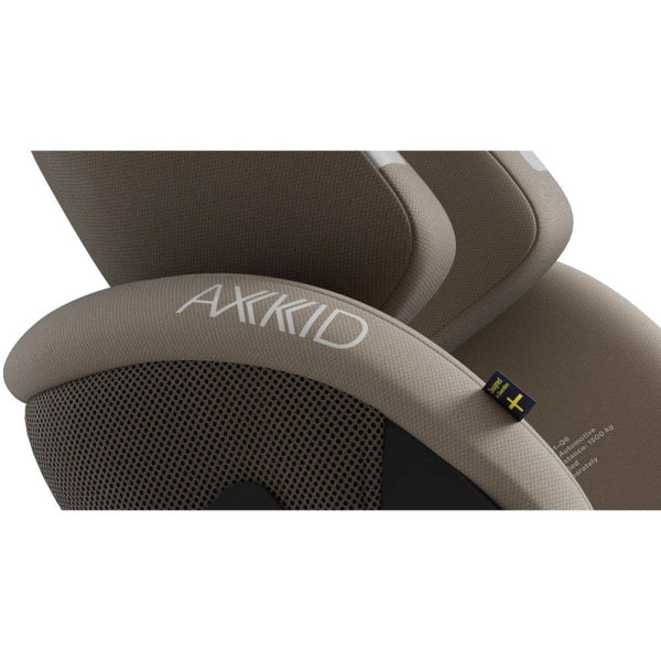 AxKid One 3 Extended Rear Facing Car Seat - Driftwood Beige