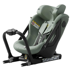 AxKid One 3 Extended Rear Facing Car Seat - Nordic Bloom Green