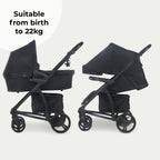 My Babiie MB200i Travel System - Black
