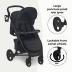 My Babiie MB200i Travel System - Black