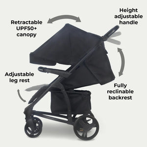 My Babiie MB200i Travel System - Black