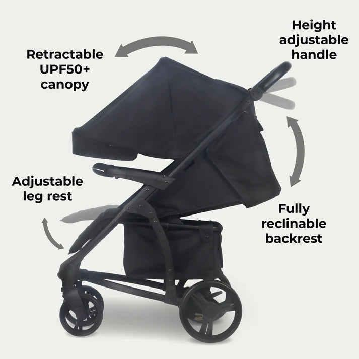 My Babiie MB200i Travel System - Black