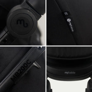 My Babiie MB200i Travel System - Black