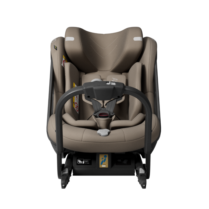 AxKid One+ 3 Extended Rear Facing Car Seat - Driftwood Beige