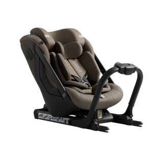 AxKid One+ 3 Extended Rear Facing Car Seat - Driftwood Beige