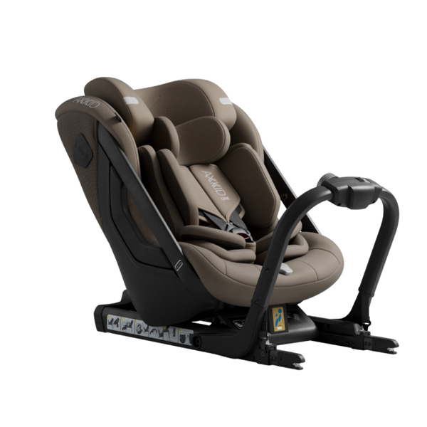 AxKid One+ 3 Extended Rear Facing Car Seat - Driftwood Beige