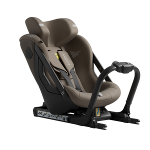 AxKid One+ 3 Extended Rear Facing Car Seat - Driftwood Beige