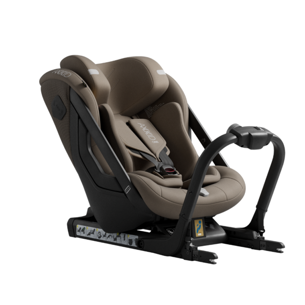 AxKid One 3 Extended Rear Facing Car Seat - Driftwood Beige