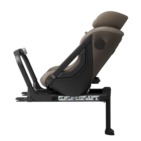 AxKid One+ 3 Extended Rear Facing Car Seat - Driftwood Beige