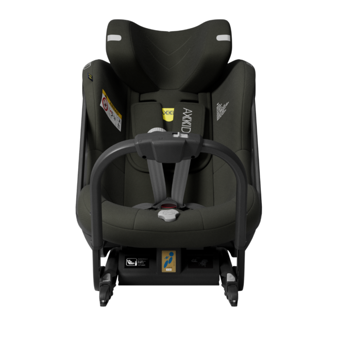 AxKid One+ 3 Extended Rear Facing Car Seat - Forest Moss Green