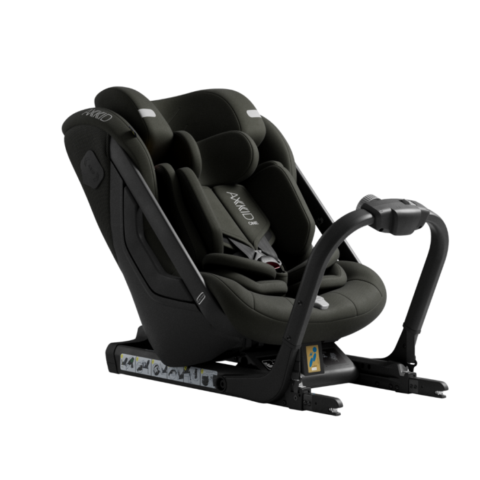 AxKid One+ 3 Extended Rear Facing Car Seat - Forest Moss Green