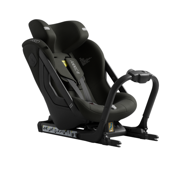 AxKid One+ 3 Extended Rear Facing Car Seat - Forest Moss Green