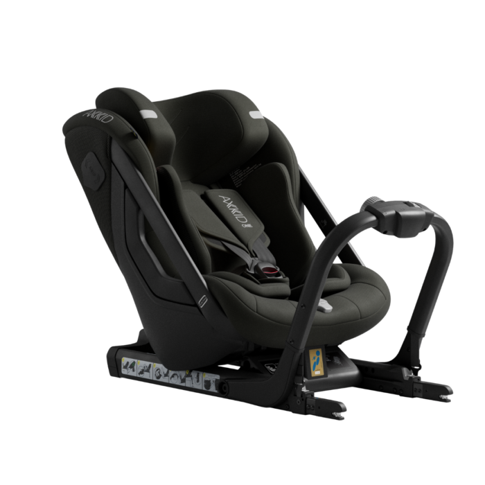 AxKid One 3 Extended Rear Facing Car Seat - Forest Moss Green