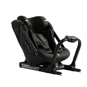 AxKid One 3 Extended Rear Facing Car Seat - Forest Moss Green