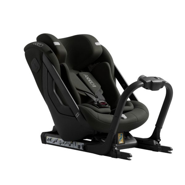 AxKid One 3 Extended Rear Facing Car Seat - Forest Moss Green