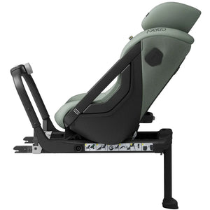 AxKid One 3 Extended Rear Facing Car Seat - Nordic Bloom Green