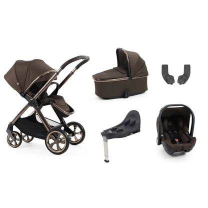 BabyStyle Oyster 4 Essential Travel System Bundle – Chocolate Velvet