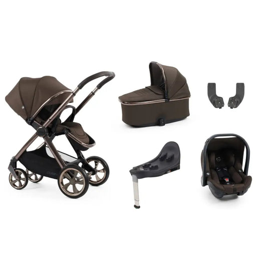 BabyStyle Oyster 4 Essential Travel System Bundle – Chocolate Velvet