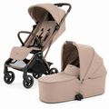 BabyStyle Oyster F-Lite Stroller & Carrycot Bundle - Taupe