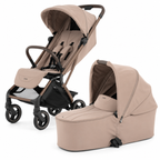 BabyStyle Oyster F-Lite Stroller & Carrycot Bundle - Taupe