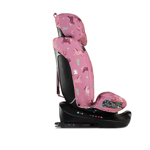 Cosatto Get Set Grow Plus i-Size 360 Car Seat - Pony Party