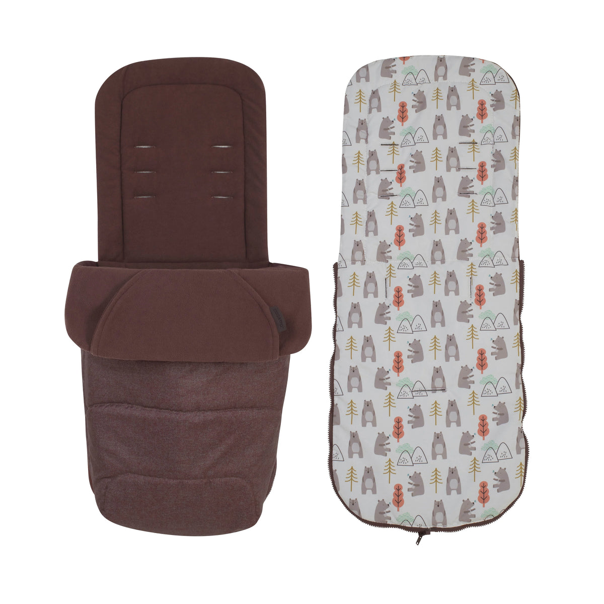 Cosatto Stroller Supa 3 Bear Hug + Footmuff & Rain cover