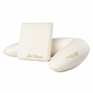 Mother & Baby Organic Cotton Support Pillow & Wedge Set - 2  White