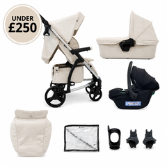 My Babiie MB200i Travel System - Oatmeal