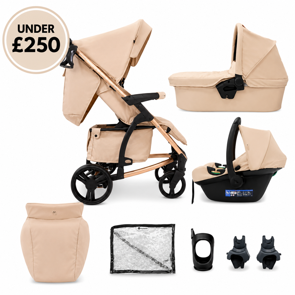 My Babiie MB200i Travel System - Blush